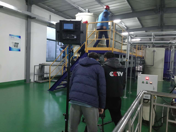 CCTV走进尊龙凯时环保