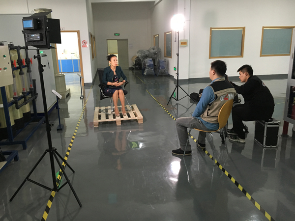 CCTV走进尊龙凯时环保