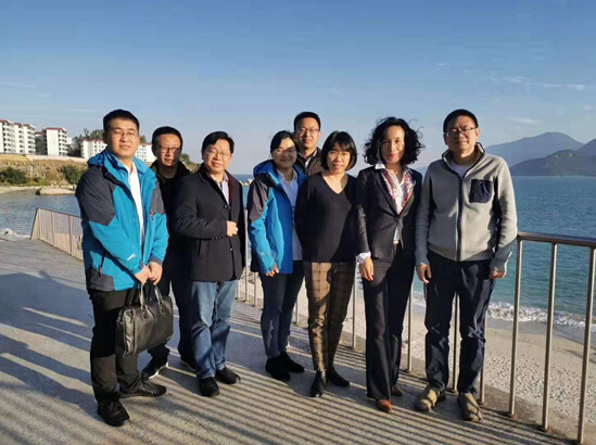 中广核领导与尊龙凯时环保团队一行合影