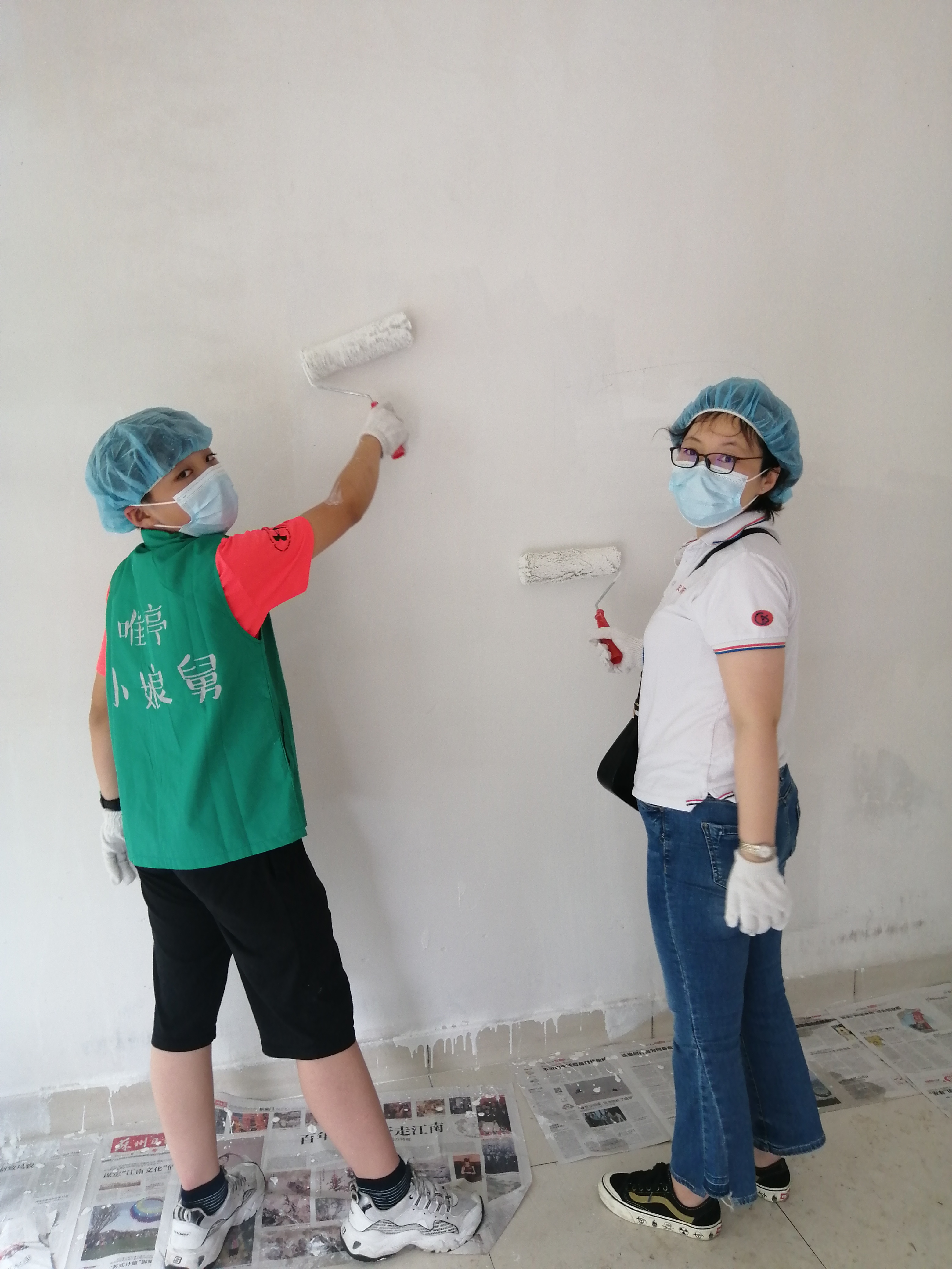 尊龙凯时环保参加唯亭施家浜街道大手拉小手文明楼道共建&ldquo;小娘舅&rdquo;分队